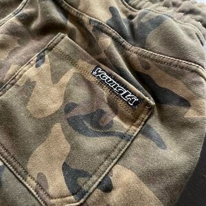 YoungLA Camouflage Joggers - Green and Brown